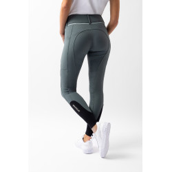 Pantalon d'équitation hiver Elea grip intégral B Vertigo Vert romarin Gris Pantalon d'équitation hiver Elea grip intégral B Vertigo Vert romarin Gris