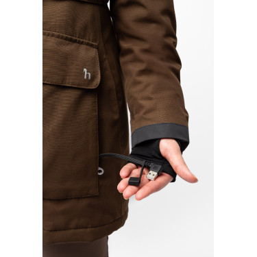 Veste chauffante longue Jadine Horze hiver Veste chauffante longue Jadine Horze hiver