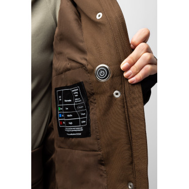 Veste chauffante longue Jadine Horze hiver Veste chauffante longue Jadine Horze hiver