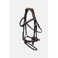 Filet bridon Nature Made Leisure Horze Noir