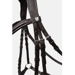 Filet bridon Nature Made Leisure Horze Marron expresso