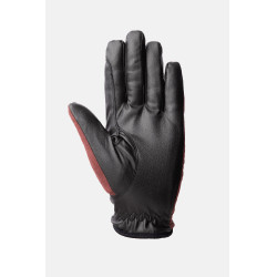 Gants d'équitation toutes saisons Jimena Horze Marron bordeaux