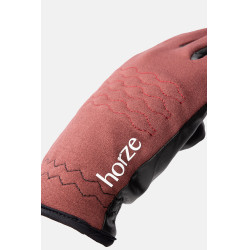 Gants d'équitation toutes saisons Jimena Horze Marron bordeaux