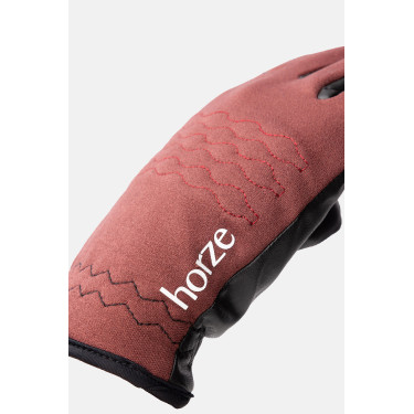 Gants d'équitation toutes saisons Jimena Horze Marron bordeaux
