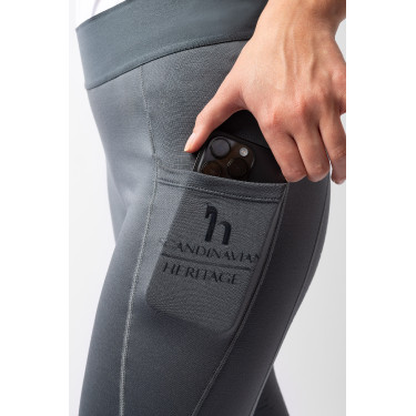 Legging Horze Maia dames full grip met telefoonzakje Legging Horze Maia dames full grip met telefoonzakje