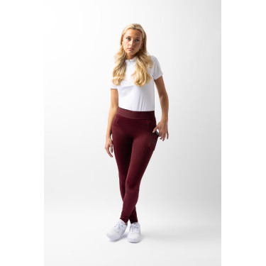 Legging Horze Maia dames full grip met telefoonzakje Legging Horze Maia dames full grip met telefoonzakje