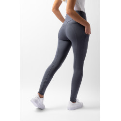 Broek Horze Mira kniestukken grip Stormblauw