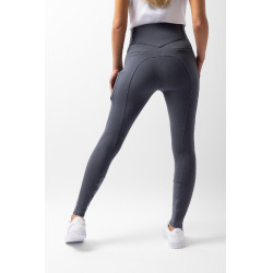 Pantalon Horze Mira basanes grip Bleu orage Pantalon Horze Mira basanes grip Bleu orage