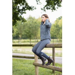Pantalon Horze Mira basanes grip Bleu orage Pantalon Horze Mira basanes grip Bleu orage