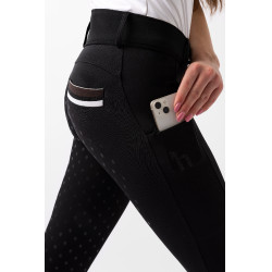 Pantalon Horze taille haute Young Rider Alena femme Beauté noir Pantalon Horze taille haute Young Rider Alena femme Beauté noir
