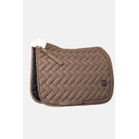 Tapis de selle de dressage Nature Made Leisure Horze Marron expresso Tapis de selle de dressage Nature Made Leisure Horze Marron expresso