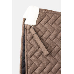 Tapis de selle de dressage Nature Made Leisure Horze Marron expresso Tapis de selle de dressage Nature Made Leisure Horze Marron expresso
