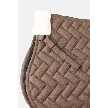 Tapis de selle Nature Made Leisure VS Horze Marron expresso Tapis de selle Nature Made Leisure VS Horze Marron expresso