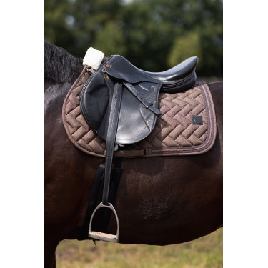 Tapis de selle Nature Made Leisure VS Horze Marron expresso Tapis de selle Nature Made Leisure VS Horze Marron expresso