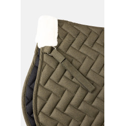 Tapis de selle Nature Made Leisure VS Horze Nuit des olives / vert olive Marron Tapis de selle Nature Made Leisure VS Horze Nuit des olives / vert olive Marron