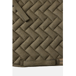 Tapis de selle Nature Made Leisure VS Horze Nuit des olives / vert olive Marron Tapis de selle Nature Made Leisure VS Horze Nuit des olives / vert olive Marron