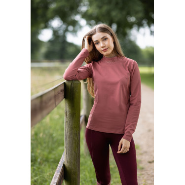 Josephine trainingsshirt Horze Verwelkte roos Roze