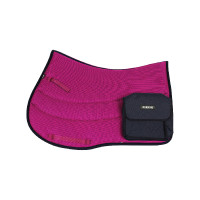 Tapis de selle Ttech+Sympa avec poches Burioni Fuchsia Rose Tapis de selle Ttech+Sympa avec poches Burioni Fuchsia Rose