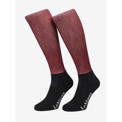 Chaussettes LeMieux Footsie Casey Ember Bordeaux Chaussettes LeMieux Footsie Casey Ember Bordeaux