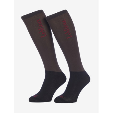 Chaussettes de concours LeMieux 2 paires Cinder Chaussettes de concours LeMieux 2 paires Cinder