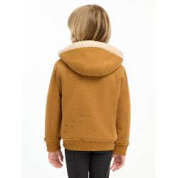 LeMieux Zip Through Mini Charlie hoodie Gember Bruin