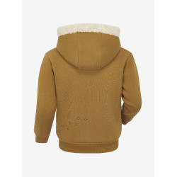Sweat à capuche LeMieux Zip Through Mini Charlie Ginger Marron