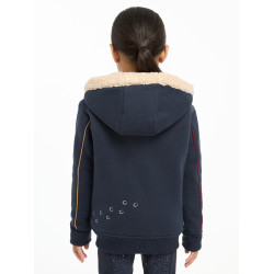 Sweat à capuche LeMieux Zip Through Mini Charlie Navy Bleu marine