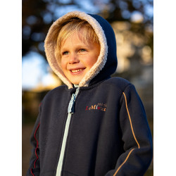 LeMieux Zip Through Mini Charlie hoodie Marine Marineblauw