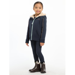 Sweat à capuche LeMieux Zip Through Mini Charlie Navy Bleu marine