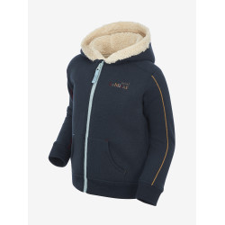 Sweat à capuche LeMieux Zip Through Mini Charlie Navy Bleu marine