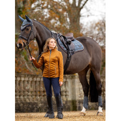 LeMieux Loire Classic Close Contact Square zadeldek Petrol Blauw LeMieux Loire Classic Close Contact Square zadeldek Petrol Blauw