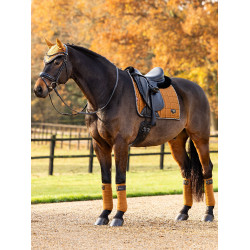 Tapis LeMieux Loire Classic Dressage Square Ginger Marron