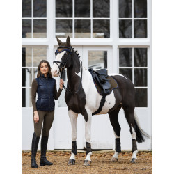 LeMieux Suede GP Vierkant Zadeldek Alpine Bruin