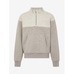 LeMieux trui met rits, Kate Young Rider kwart model As / Steen Grijs