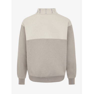 Pull LeMieux à fermeture éclair Quart Kate Young Rider Ash / Stone Gris