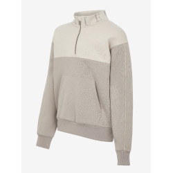 LeMieux trui met rits, Kate Young Rider kwart model As / Steen Grijs