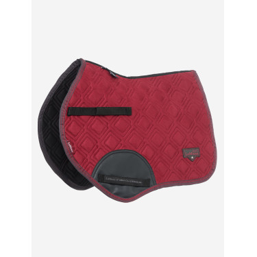 Mini LeMieux Suede Jump Vierkant Tapis Gloed Bordeaux Mini LeMieux Suede Jump Vierkant Tapis Gloed Bordeaux