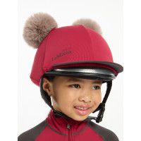 Toque double pompom Mini LeMieux Alpine Marron Toque double pompom Mini LeMieux Alpine Marron