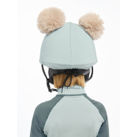 Toque double pompom Mini LeMieux Alpine Marron Toque double pompom Mini LeMieux Alpine Marron