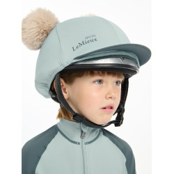Toque double pompom Mini LeMieux Glacier Bleu