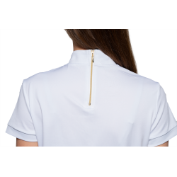 Wedstrijdpolo Flags & Cup Isla korte mouwen Wit Wedstrijdpolo Flags & Cup Isla korte mouwen Wit