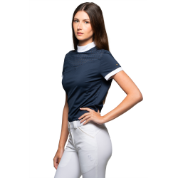Wettkampfpolo Flags & Cup Isla Kurzarm Marine Marineblauw Wettkampfpolo Flags & Cup Isla Kurzarm Marine Marineblauw