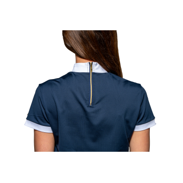 Wettkampfpolo Flags & Cup Isla Kurzarm Marine Marineblauw Wettkampfpolo Flags & Cup Isla Kurzarm Marine Marineblauw