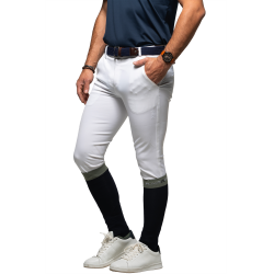 Pantalon Flags & Cup Colorado homme Blanc Pantalon Flags & Cup Colorado homme Blanc