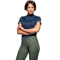 Polo Flags & Cup femme Artesia Marine Bleu marine