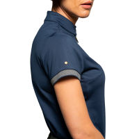 Polo Flags & Cup femme Artesia Marine Bleu marine