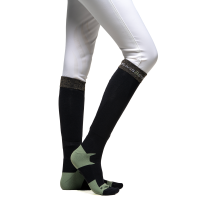 Chaussettes Flags & Cup femmes Roca Noir / vert Chaussettes Flags & Cup femmes Roca Noir / vert
