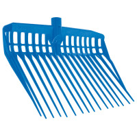 Kopstuk met spaanders EcoFork Kerbl Blauw