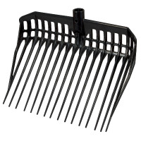 Fourche à copeaux EcoFork sans manche Noir Fourche à copeaux EcoFork sans manche Noir