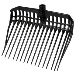 Fourche à copeaux EcoFork sans manche Noir